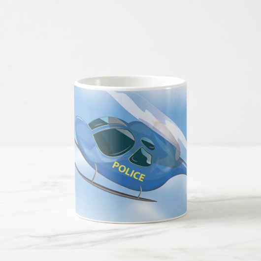 Polizeihubschrauber Kaffeetasse (Mittel)