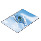 Polizeihubschrauber Notizblock (Linke Seite)