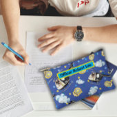 Polizeihubschrauber und Niedlicher Geldautomat K-9 Zubehörtasche