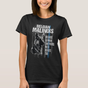 Polizeihund Malinois T-Shirt