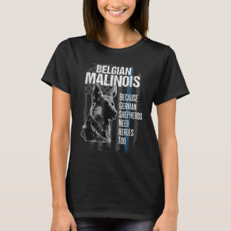 Polizeihund Malinois T-Shirt