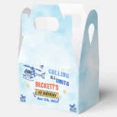 Polizeijunge 1. Geburtstag Party Geschenkschachtel (Geöffnet)