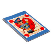 Polizeijunge Valentin der 1930er Jahre Notizblock (Rechte Seite)