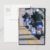 Polizeikarte Postkarte (Vorne/Hinten)