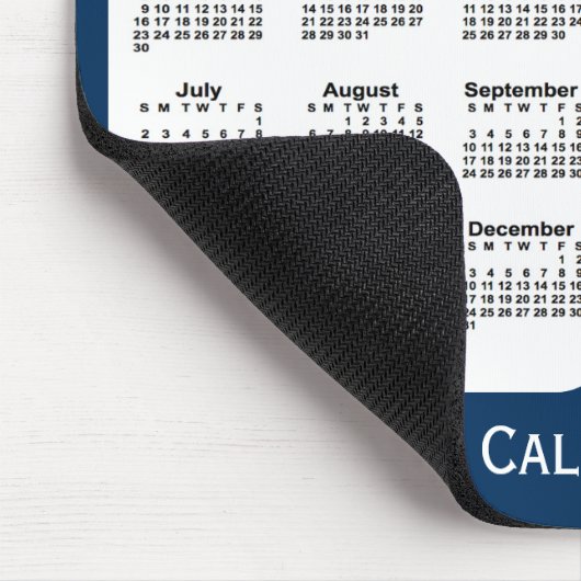 Polizeikasten Blue 2 Year Calendar by Janz 2023-20 Mousepad (Ecke)