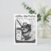 Polizeikorruption - Schützen die Schützer? Postkarte (Stehend Vorderseite)