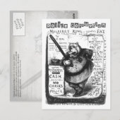 Polizeikorruption - Schützen die Schützer? Postkarte (Vorne/Hinten)
