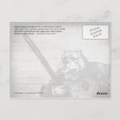 Polizeikorruption - Schützen die Schützer? Postkarte (Rückseite)