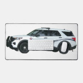 Polizeikreuzschiff Ponca City Schreibtischunterlage (Tastatur & Maus)