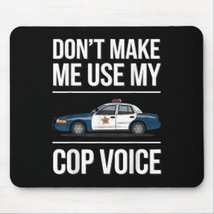 Polizeikunst für Männer - Polizist - Strafverfolgu Mousepad