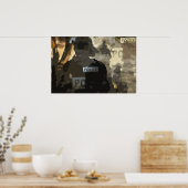 Polizeikunst Poster (Küche)