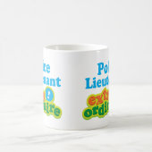 Polizeileutnant-Extraordinaire Geschenk-Idee Kaffeetasse (Mittel)