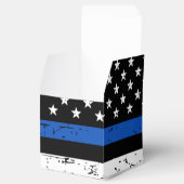 Polizeiliche Abschluss - Durchsetzung der Thin Blu Geschenkschachtel (Geöffnet)