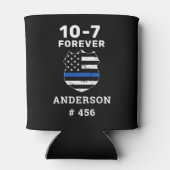 Polizeiliche Altersversorgung 10-7 Personalisierun Dosenkühler (Rückseite)