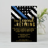 Polizeiliche Altersversorgung - Blaue Linie - Durc Folieneinladung (Stehend vorne)