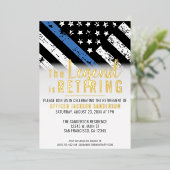 Polizeiliche Altersversorgung - Blaue Linie - Durc Folieneinladung (Stehend vorne)