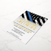 Polizeiliche Altersversorgung - Blaue Linie - Durc Folieneinladung (Gedreht)