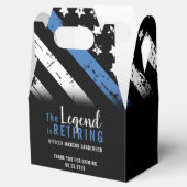 Polizeiliche Altersversorgung - Blaue Linie - Durc Geschenkschachtel (Geöffnet)