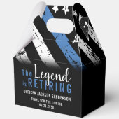 Polizeiliche Altersversorgung - Blaue Linie - Durc Geschenkschachtel (Vorderseite)