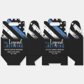 Polizeiliche Altersversorgung - Blaue Linie - Durc Geschenkschachtel (Ungeklappt)