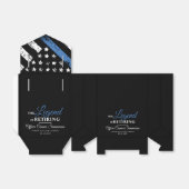 Polizeiliche Altersversorgung - Blaue Linie - Durc Geschenkschachtel (Ungefaltet)