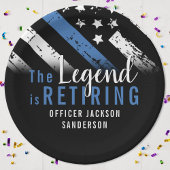 Polizeiliche Altersversorgung - Blaue Linie - Durc Pappteller