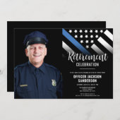 Polizeiliche Altersversorgung - Blue Line Law Enfo Einladung (Vorne/Hinten)