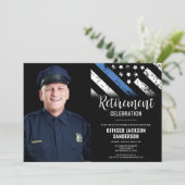 Polizeiliche Altersversorgung - Blue Line Law Enfo Einladung (Stehend Vorderseite)