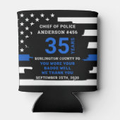 Polizeiliche Altersversorgung Jahre Dienst dünne b Dosenkühler (Rückseite)