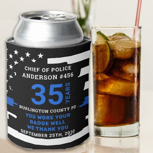 Polizeiliche Altersversorgung Jahre Dienst dünne b Dosenkühler