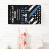Polizeiliche Altersversorgung Party Blue Line Stra Banner (Insitu)