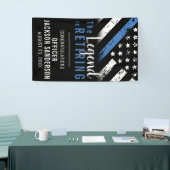 Polizeiliche Altersversorgung Party Blue Line Stra Banner (Messeveranstaltung)