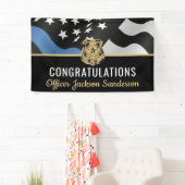 Polizeiliche Altersversorgung Party Blue Line Stra Banner (Insitu)