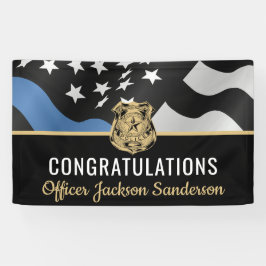 Polizeiliche Altersversorgung Party Blue Line Stra Banner