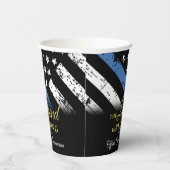 Polizeiliche Altersversorgung Party Rechtsdurchset Pappbecher (Rechts)