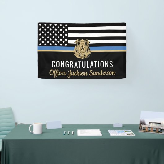 Polizeiliche Altersvorsorge - Durchsetzung der Thi Banner (Messe)