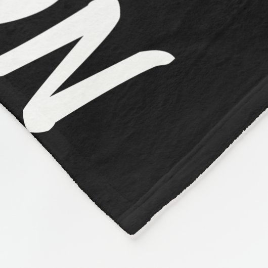 Polizeiliche Altersvorsorge Geschenk Personalisier Fleecedecke (Ecke)