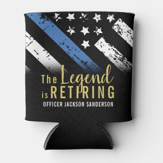 Polizeiliche Altersvorsorge - Rechtsdurchsetzung i Dosenkühler (Vorderseite)