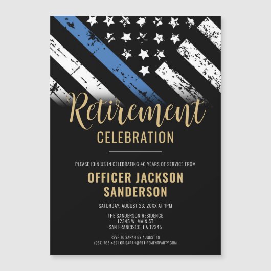 Polizeiliche Altersvorsorge - Rechtsdurchsetzung i Magneteinladung (Vorderseite)