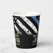 Polizeiliche Altersvorsorge - Rechtsdurchsetzung i Pappbecher (Links)