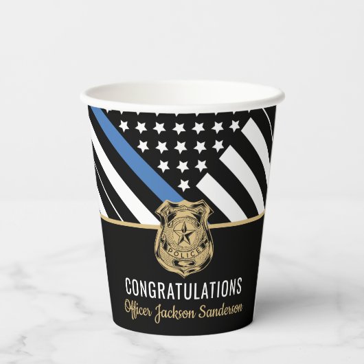 Polizeiliche Altersvorsorge - Rechtsdurchsetzung i Pappbecher (Rückseite)