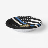 Polizeiliche Altersvorsorge - Rechtsdurchsetzung i Pappteller (Gewinkelt)