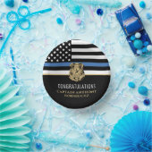 Polizeiliche Altersvorsorge - Rechtsdurchsetzung i Pappteller (Party)