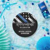 Polizeiliche Altersvorsorge - Rechtsdurchsetzung i Pappteller (Party)