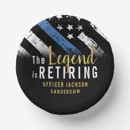 Polizeiliche Altersvorsorge - Rechtsdurchsetzung i Pappteller