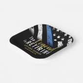 Polizeiliche Altersvorsorge - Rechtsdurchsetzung i Pappteller (Gewinkelt)