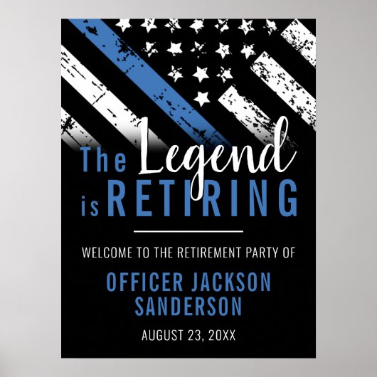 Polizeiliche Altersvorsorge - Rechtsdurchsetzung i Poster (Vorne)