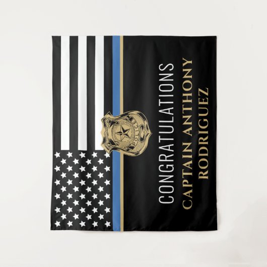 Polizeiliche Altersvorsorge - Rechtsdurchsetzung i Wandteppich (Vorderseite)