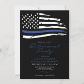 Polizeiliche Aquarellfarben - Bewahrung der Blauen Einladung (Vorderseite)