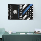Polizeiliche Aufwertung Banner (Messeveranstaltung)